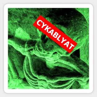 Cyka Blyat T Shirt Sticker